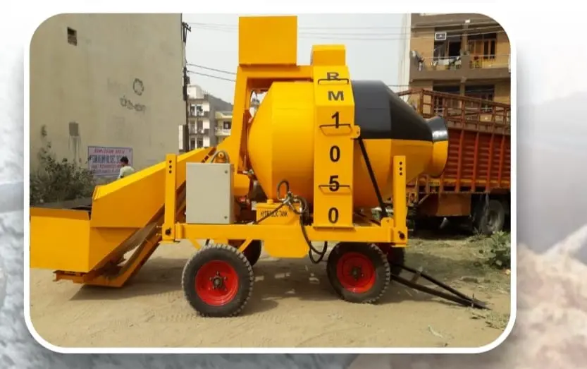 REVERSABLE CONCRETE MIXER